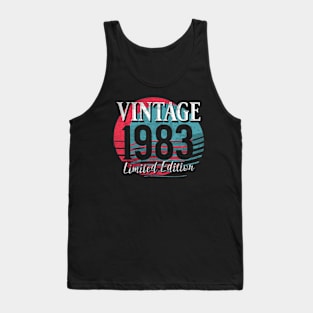 Retro Sunset Vintage 1983 Tank Top